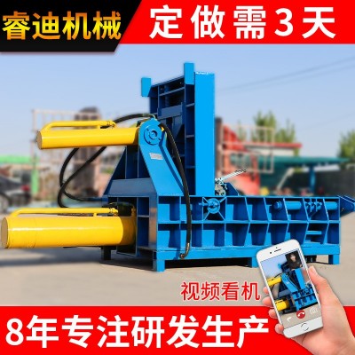 廢鋁彩鋼瓦金屬壓塊機(jī)全自動鐵銷壓塊機(jī)125噸金屬液壓壓塊機(jī)價(jià)格
