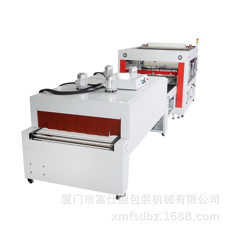 紙箱包裝廠(chǎng)打包塑封大型熱縮膜包裝機(jī)大紙板全自動(dòng)封切熱收縮膜機(jī)